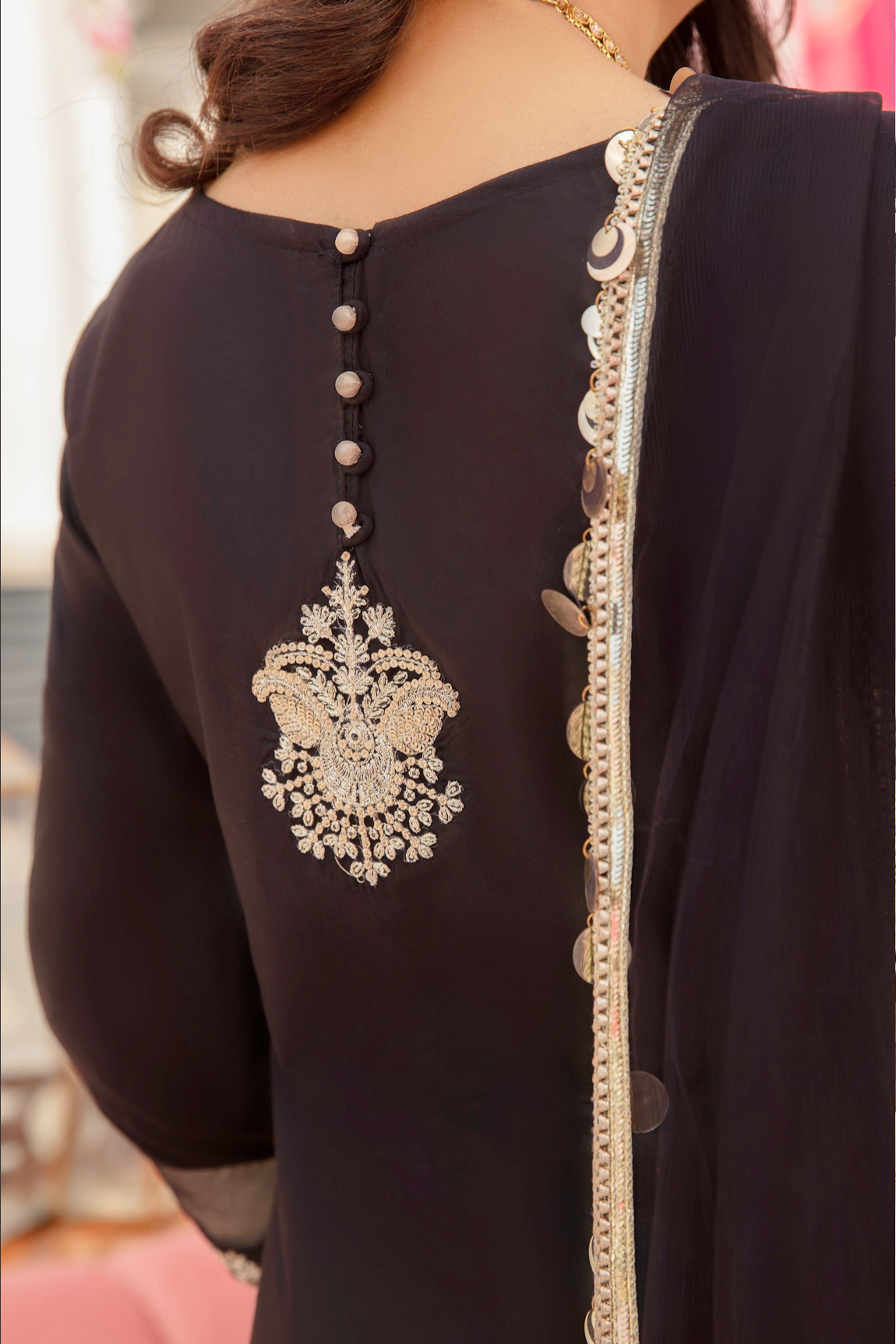 Black IVANA Luxury Ladies Suit