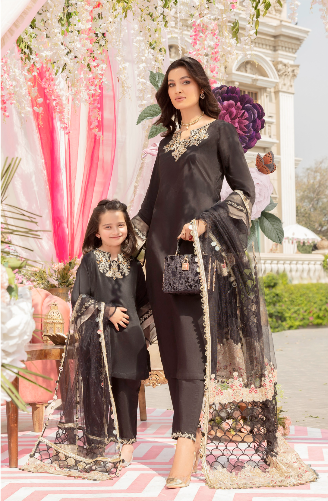 Black IVANA Luxury Ladies Suit