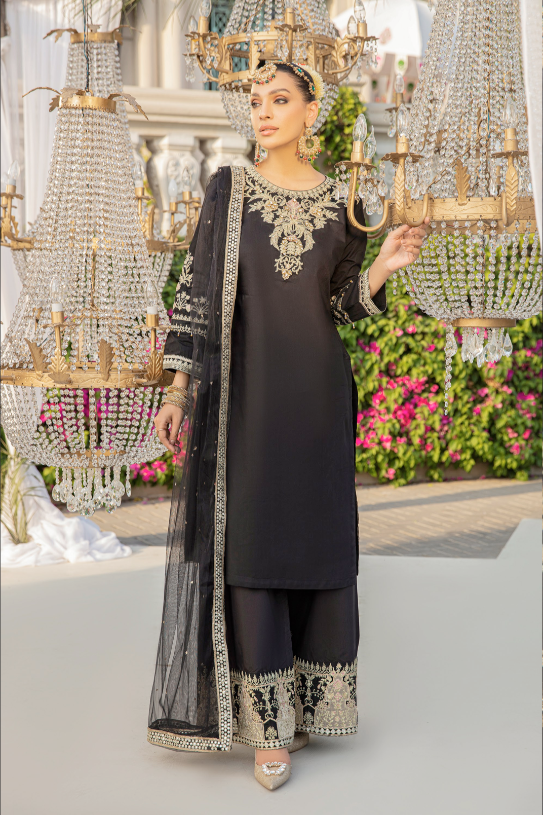 Black IVANA Luxury Ladies Suit