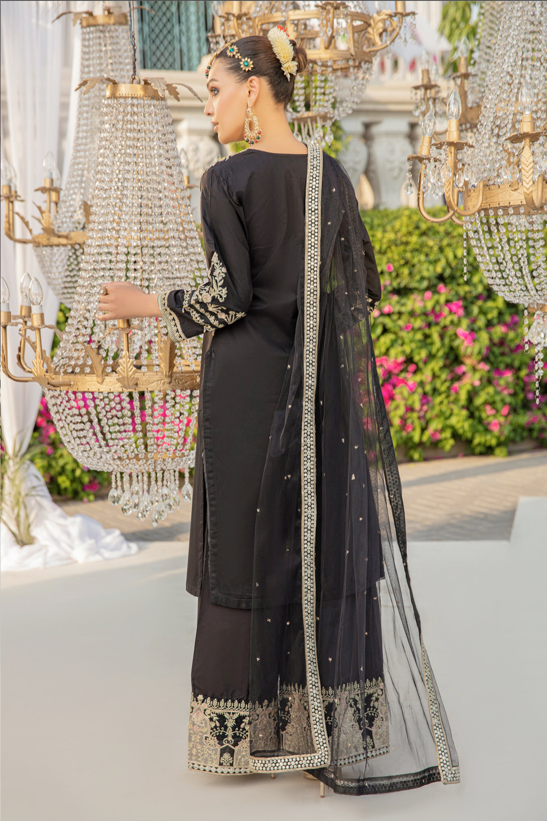 Black IVANA Luxury Ladies Suit
