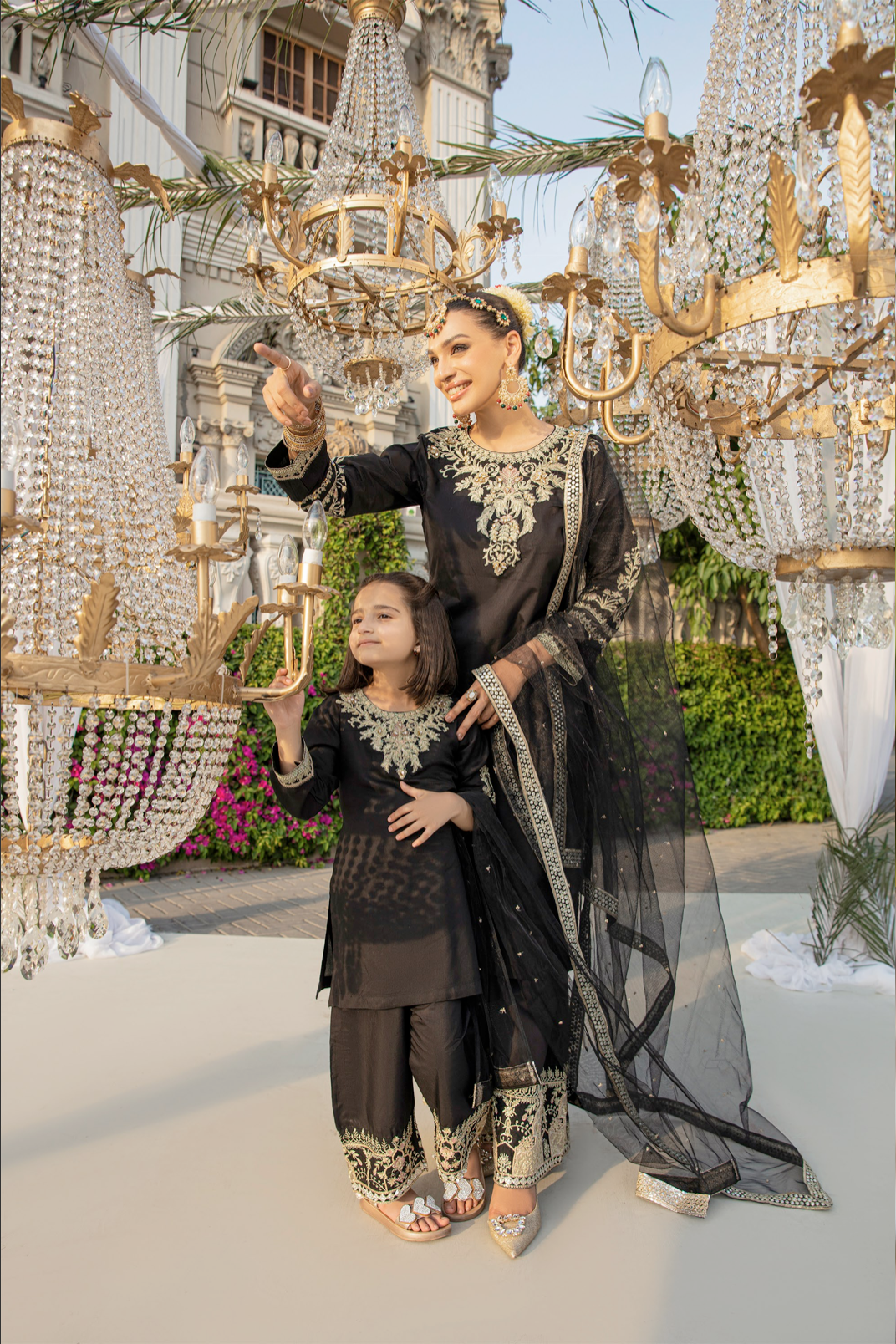 Black IVANA Luxury Ladies Suit
