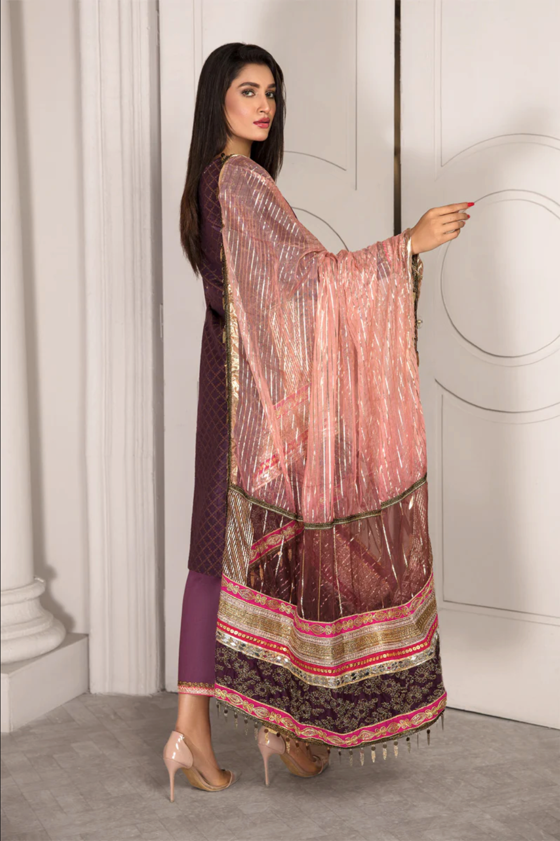 Purple Plum IVANA Luxury Ladies Suit