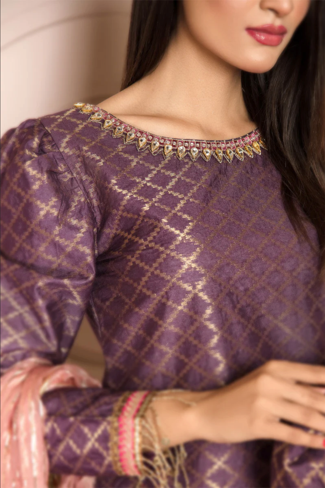 Purple Plum IVANA Luxury Ladies Suit