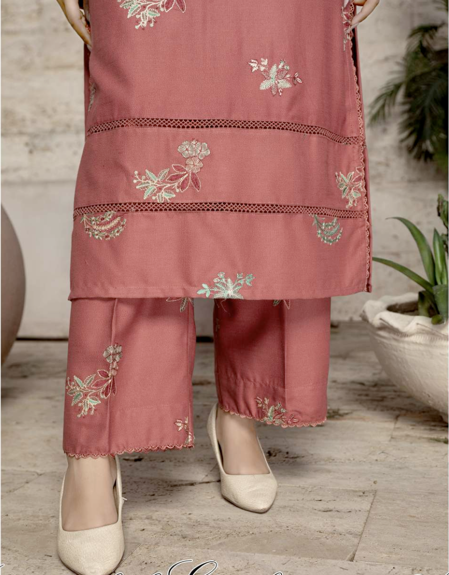 Pink Umang Dhanak Ladies Suit