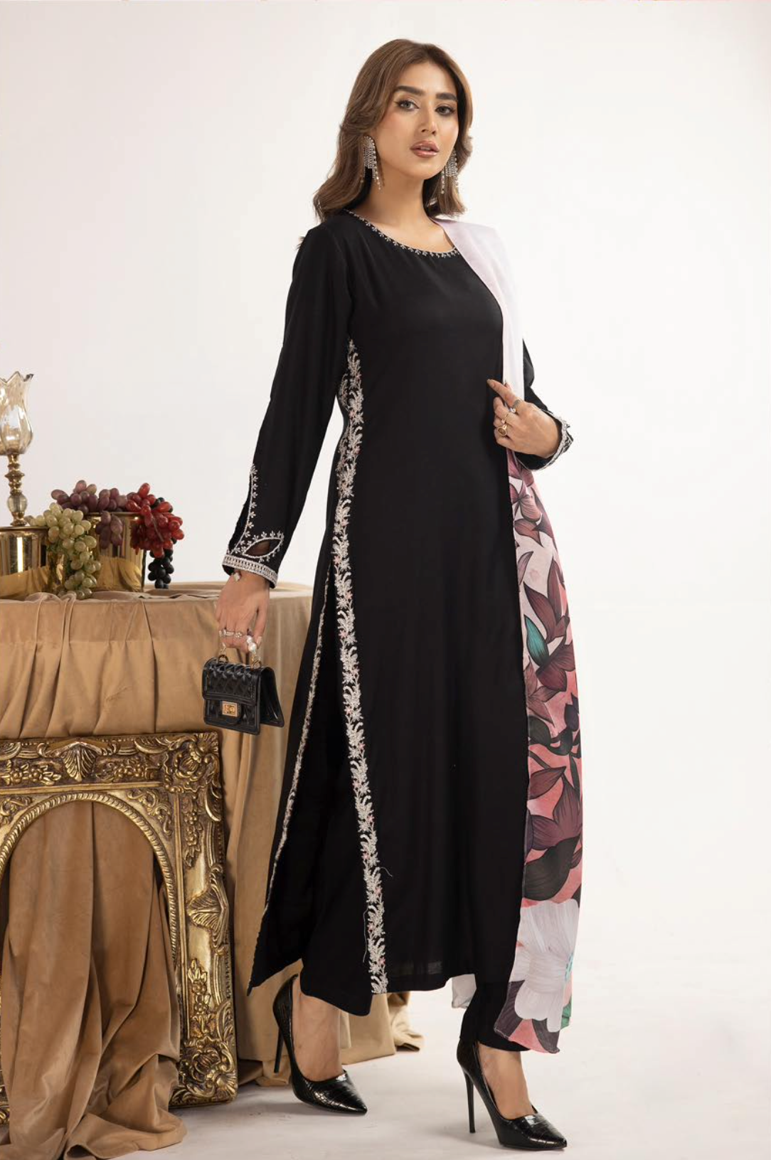 Black Florence Marina Ladies Suit