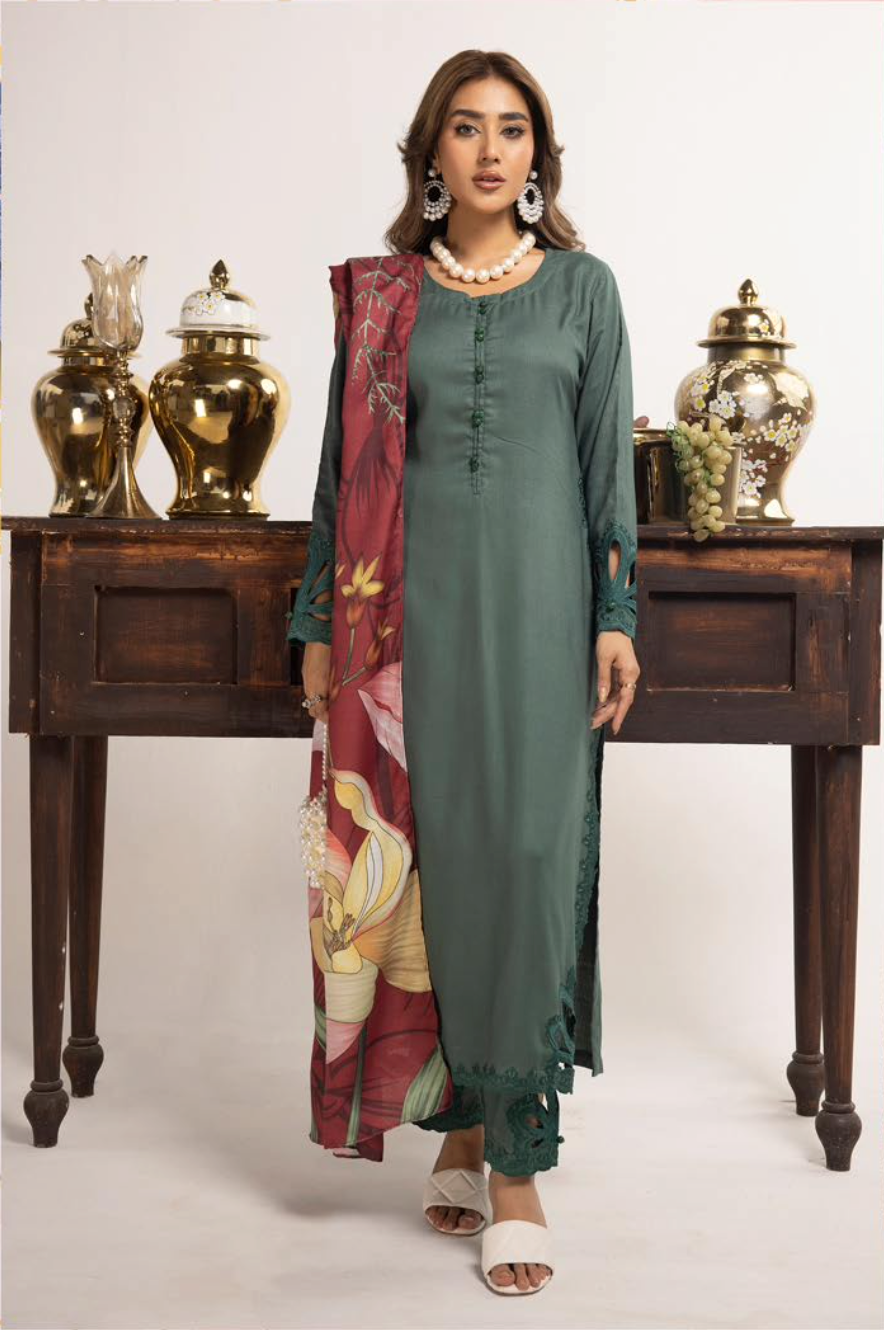 Dark Teal Green Florence Marina Ladies Suit