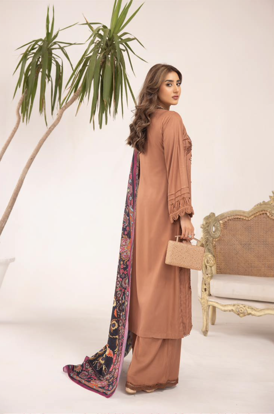 Brown Florence Marina Ladies Suit