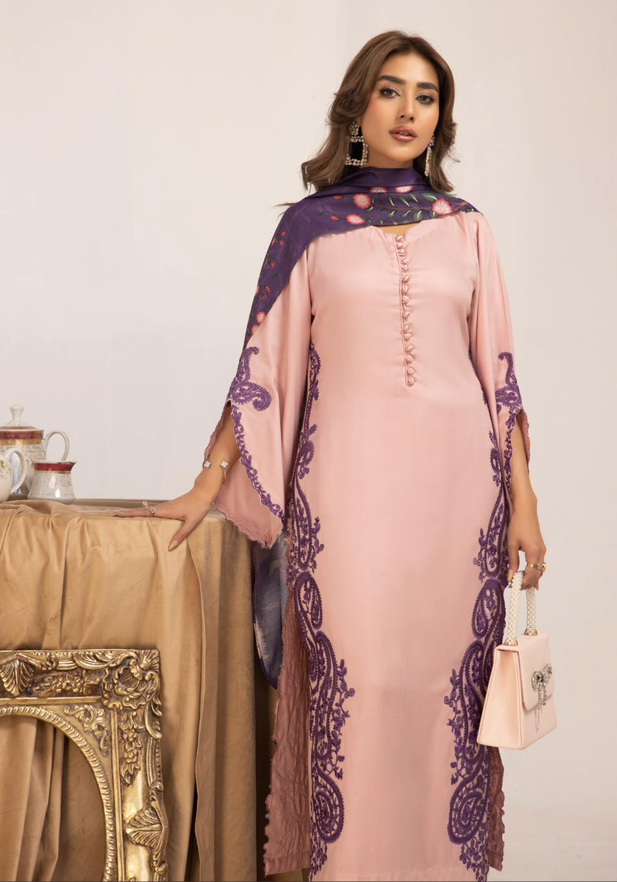 Pink Florence Marina Ladies Suit