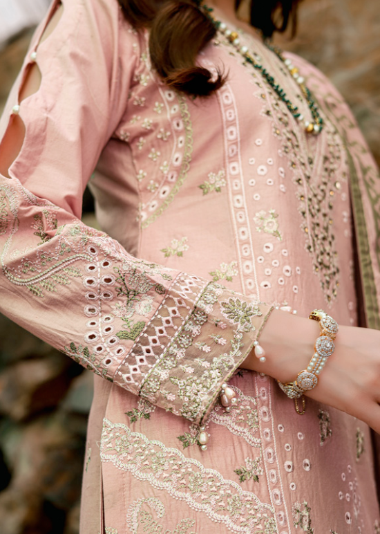 Pink Luxury Lawn Ladies Suit