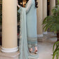 Sage Mint Green 'Merakish' Chiffon Ladies Suit