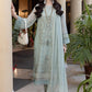 Sage Mint Green 'Merakish' Chiffon Ladies Suit