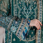 Green 'Essence' Adan's Libas Design Organza Ladies Suit