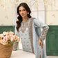 Light Blue 'Nida Lux' Chiffon Ladies Suit
