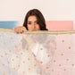 White 'Elsa Lux' Silk Lawn Ladies Suit