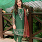 Green Luxury Lawn Girls Suit