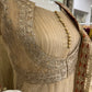 Beige Gold Crushed Ladies Suit