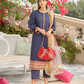 Navy Blue IVANA Luxury Ladies Suit