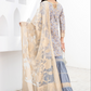 Off White and Blue IVANA Luxury Gharara Ladies Suit