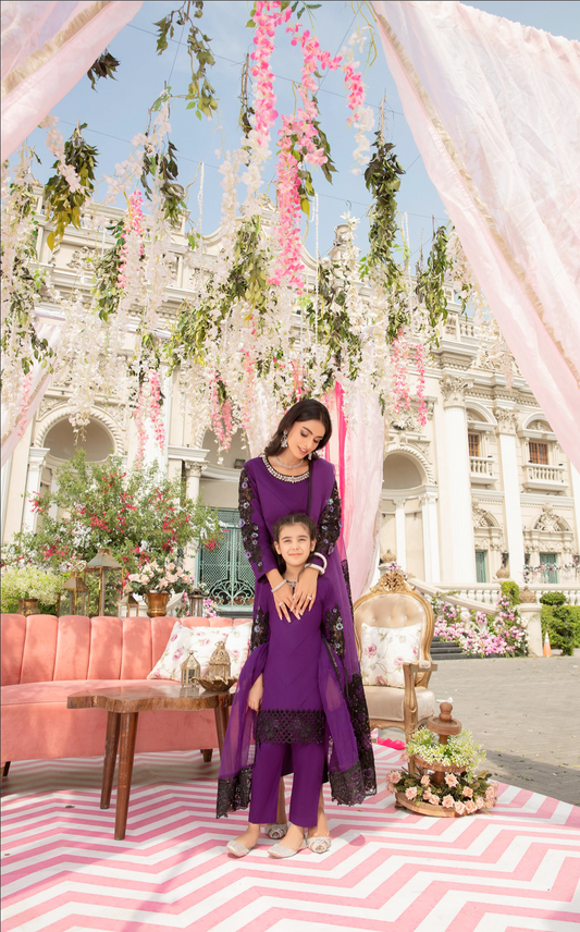 Purple IVANA Luxury Ladies Suit