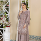 Dusty Lilac 'Berry Blossom' Amber Luxury Chiffon Ladies Suit