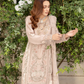 Light Brown Taupe IVANA Luxury Chiffon Ladies Suit