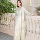 Light Mint Green IVANA Luxury Chiffon Ladies Suit