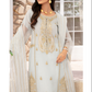 Light Blue Blair Soft Cotton Net Ladies Suit