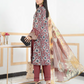 Maroon Munira Designer Linen Ladies Suit