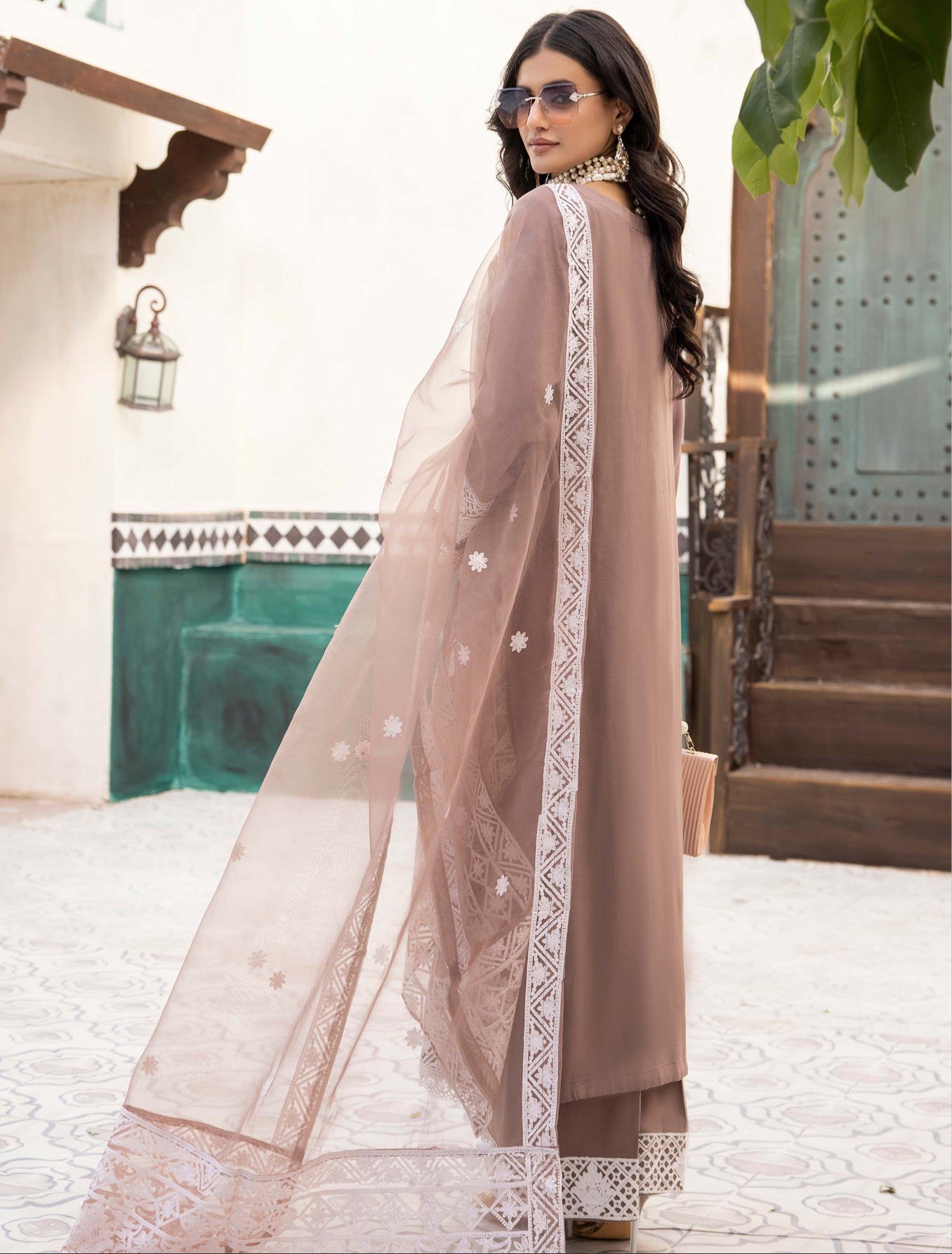 Light colour ladies suit best sale