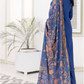 Blue 'Maahi' Dhanak Ladies Suit