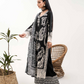 Black Sana Safinaz Design Linen Ladies Suit
