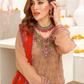 Brown 'PB' Luxury Chiffon Ladies Suit