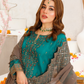 Dark Teal Green 'PB' Luxury Chiffon Ladies Suit