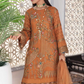 Burnt Orange Emaan Adeel Luxury Chiffon Ladies Suit
