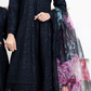 Black 'Sophia' Linen Ladies Suit