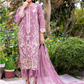 Pink 'Rayah' Chiffon Ladies Suit