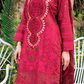 Maroon Red 'Nura' Premium Jacquard Ladies Suit