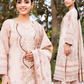 Light Beige 'Nura' Premium Jacquard Ladies Suit