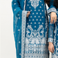 Blue 'Rang Ja' Chiffon Ladies Suit