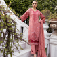 Dusty Red Luxury Jacquard Lawn Ladies Suit