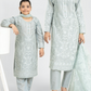 Grey 'Anmol' Banarsi Cotton Ladies Suit