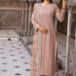 Light Dusty Brown 'Pari Lux' Cotton Ladies Suit