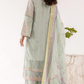 Green 'Sasha Lux' Viscose Ladies Suit