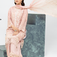 Pink 'Aliza' Chiffon Ladies Suit