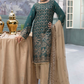 Dark Green 'Pine Grove' Flossie Chiffon Ladies Suit