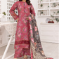 Dark Pink 'Bliss' Khaddar Ladies Suit