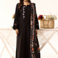 Black 'Sophia B' Dhanak Ladies Suit