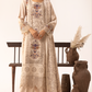 Beige 'Ivy Kari' Dhanak Ladies Suit