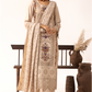 Beige 'Ivy Kari' Dhanak Ladies Suit