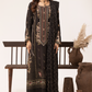 Black 'Ivy Kari' Dhanak Ladies Suit